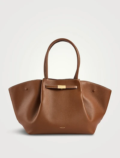 The New York Leather Tote Bag