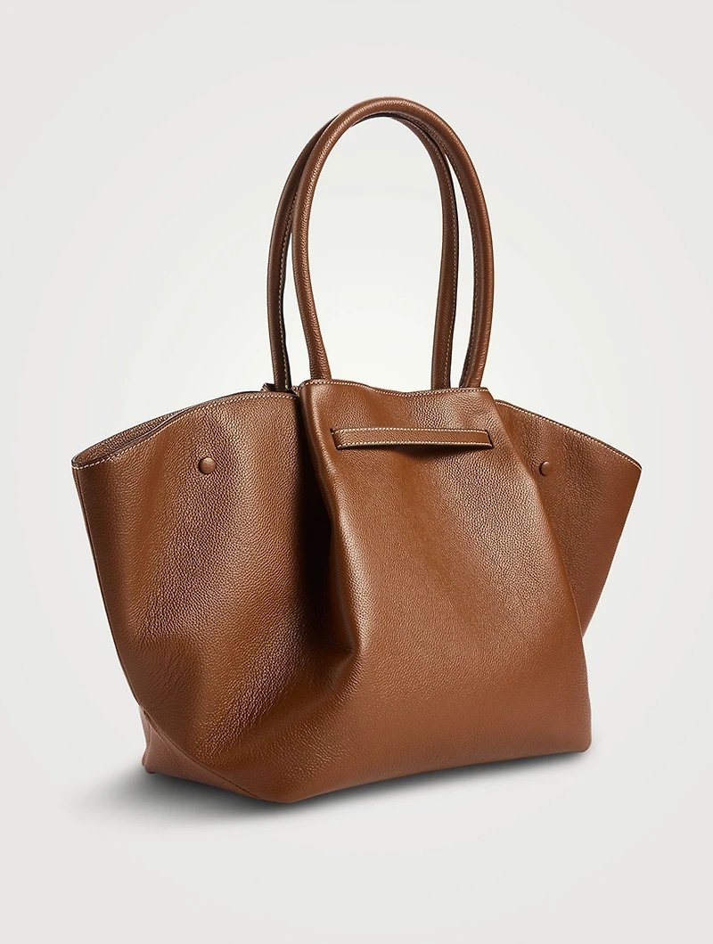 The New York Leather Tote Bag
