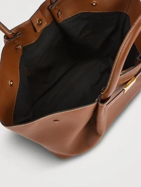 The New York Leather Tote Bag