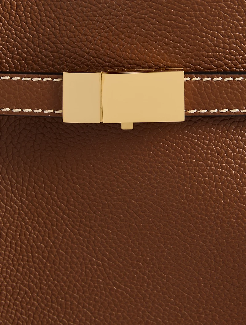 The New York Leather Tote Bag