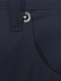 Cotton Twill Barrel-Leg Trousers