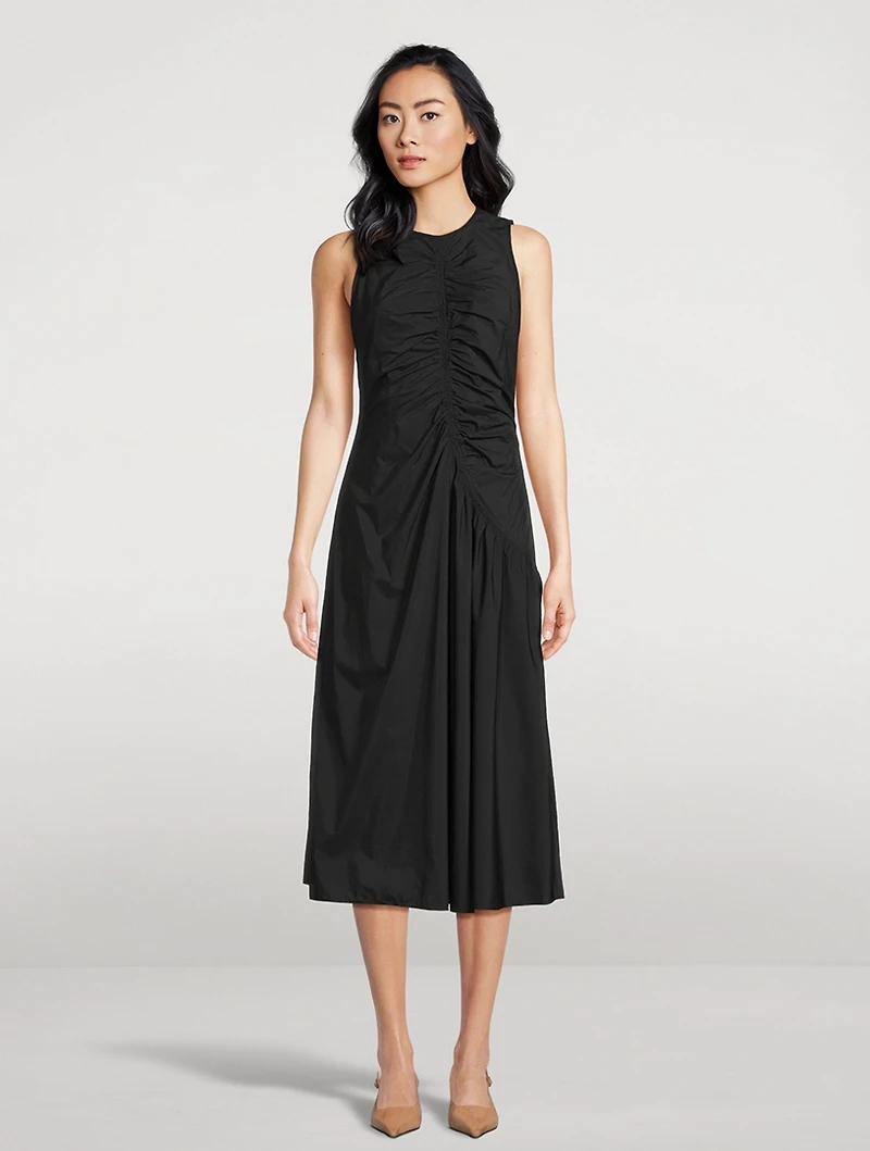 Ruched Midi Dress