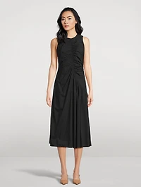 Ruched Midi Dress