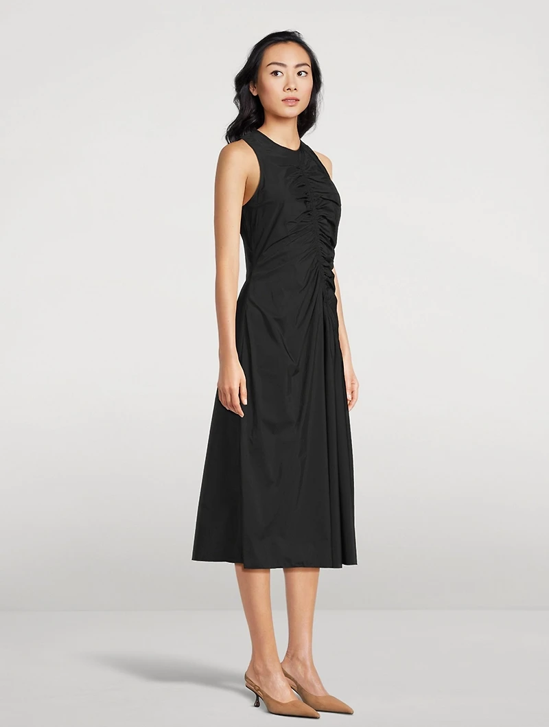 Ruched Midi Dress