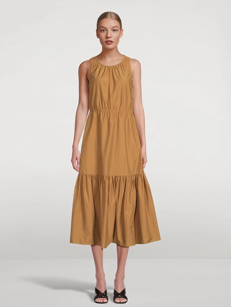 Tiered Midi Dress