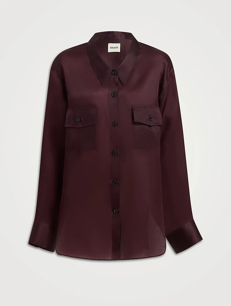 Matteo Silk Organza Shirt