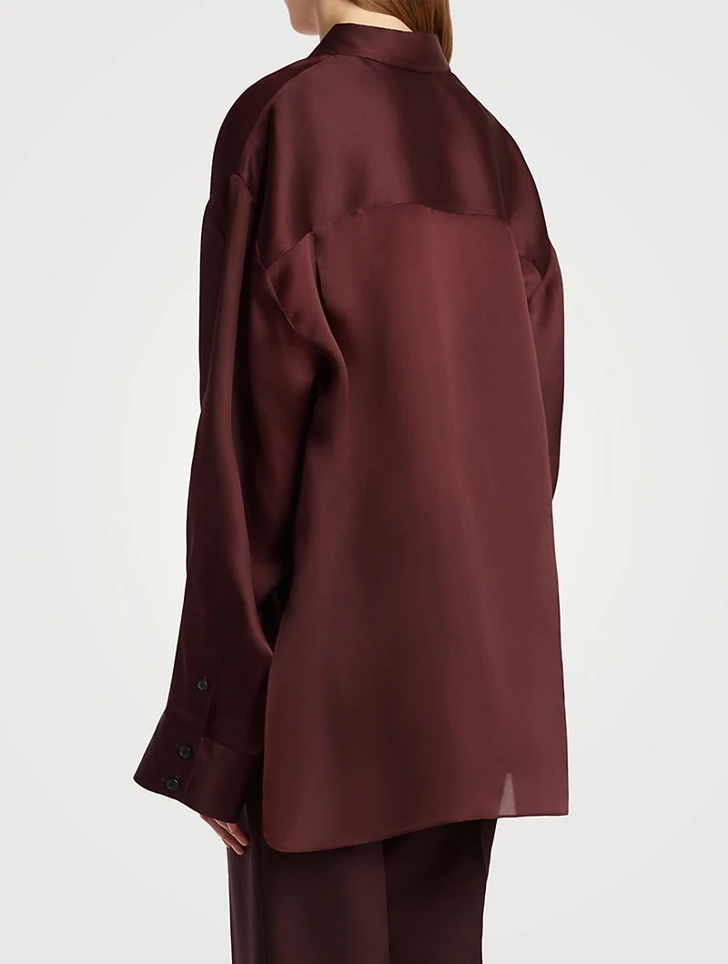 Matteo Silk Organza Shirt