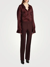 Matteo Silk Organza Shirt