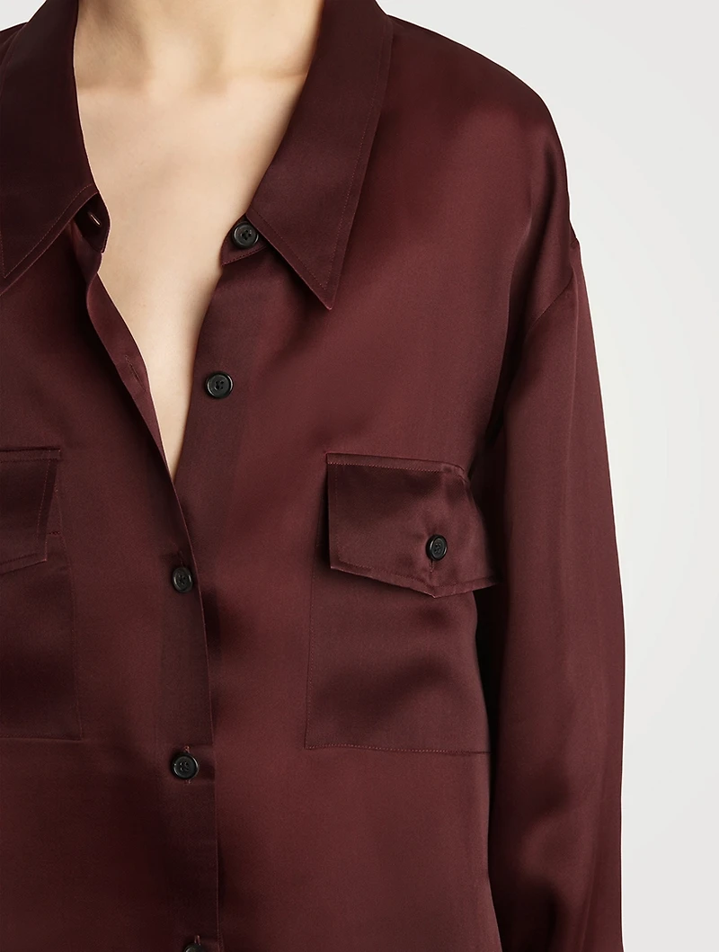 Matteo Silk Organza Shirt