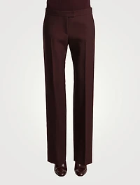 Callen Wool Silk Trousers