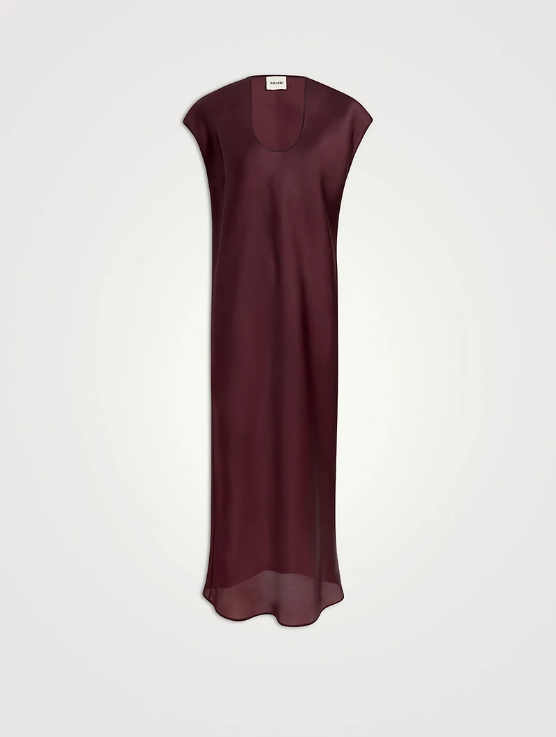 Darby Silk Organza Maxi Dress