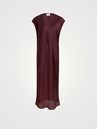 Darby Silk Organza Maxi Dress