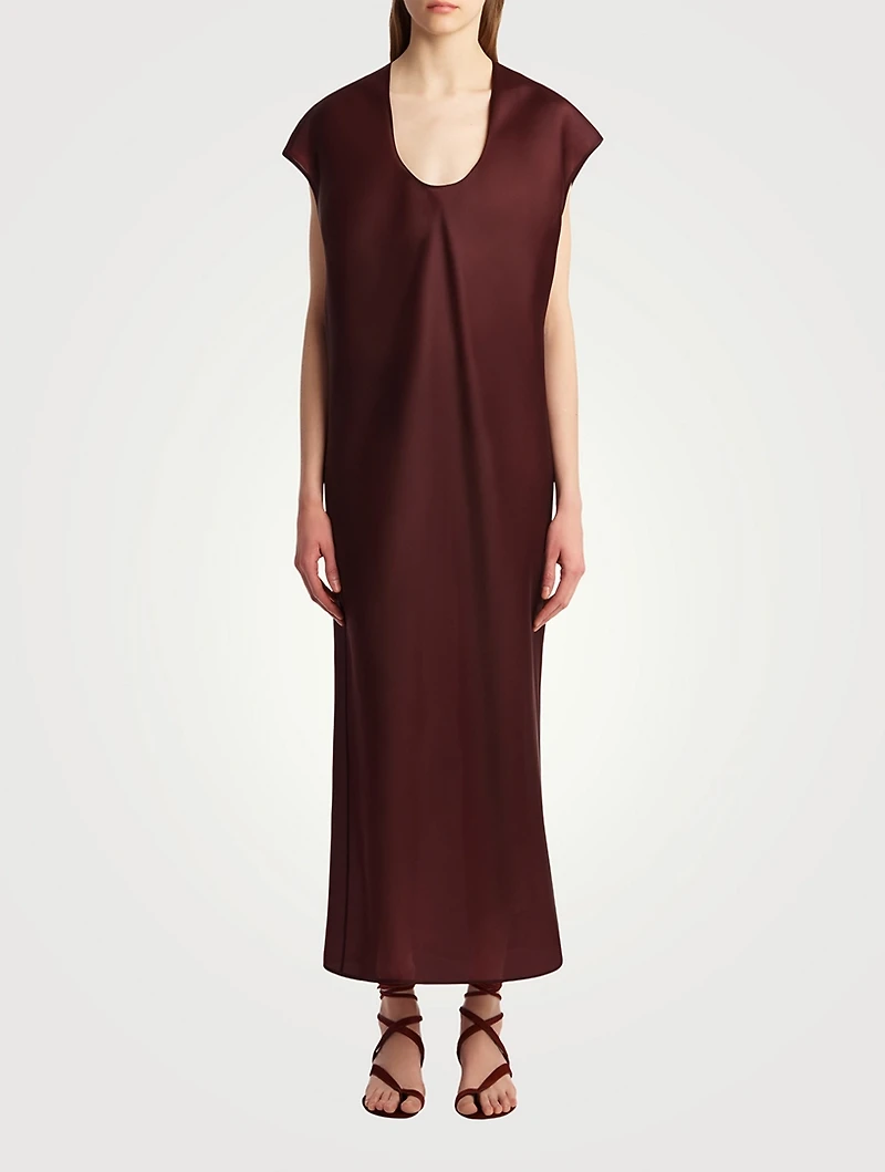 Darby Silk Organza Maxi Dress