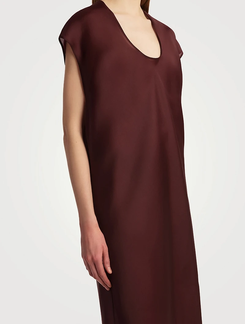 Darby Silk Organza Maxi Dress