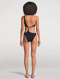 La Sirene Asymmetric One-Piece Swimsuit
