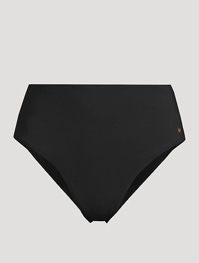 Lace-Up High-Waist Bikini  Bottom