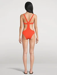 La Sirene Suspender One-Piece Swimsuit