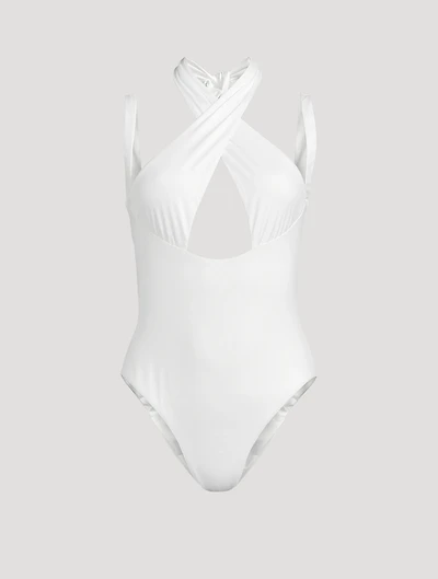 La Sirene One-Piece Halter Swimsuit
