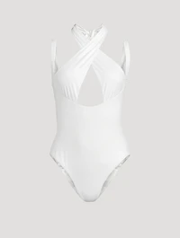 La Sirene One-Piece Halter Swimsuit