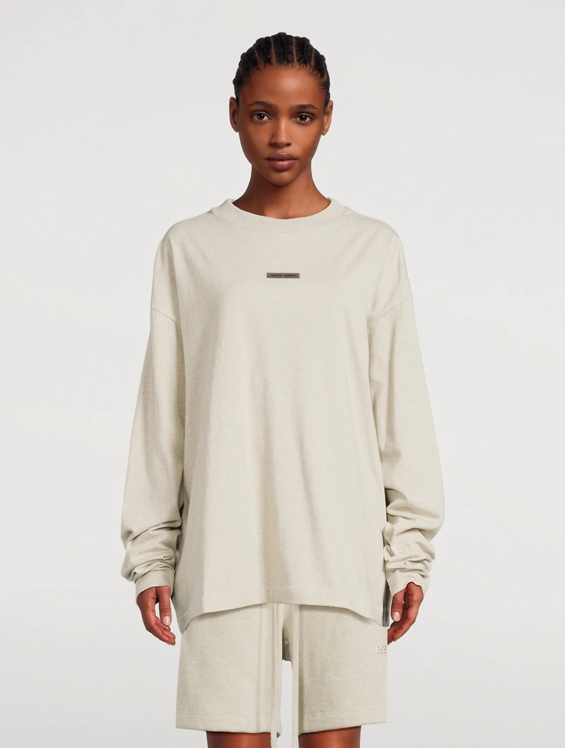 Classic Cotton Long-Sleeve T-Shirt