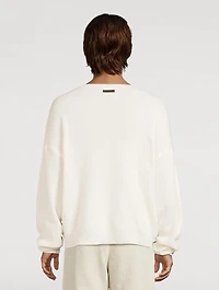 Waffle Crewneck Sweater