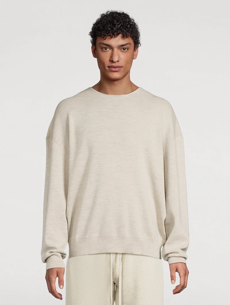 Merino Wool Crewneck Sweater