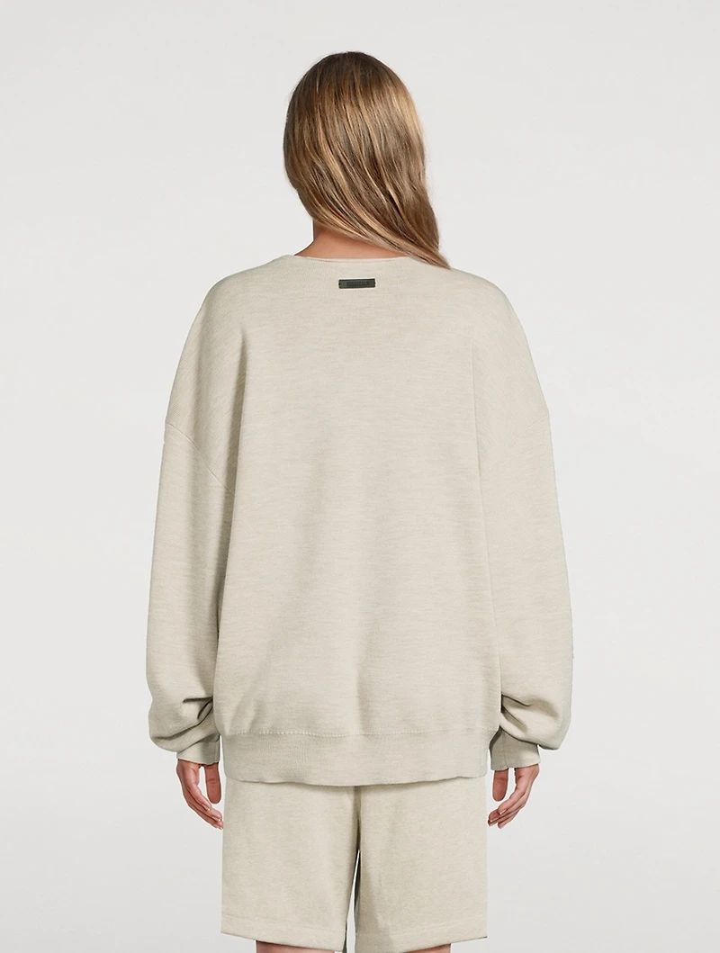 Merino Wool Crewneck Sweater