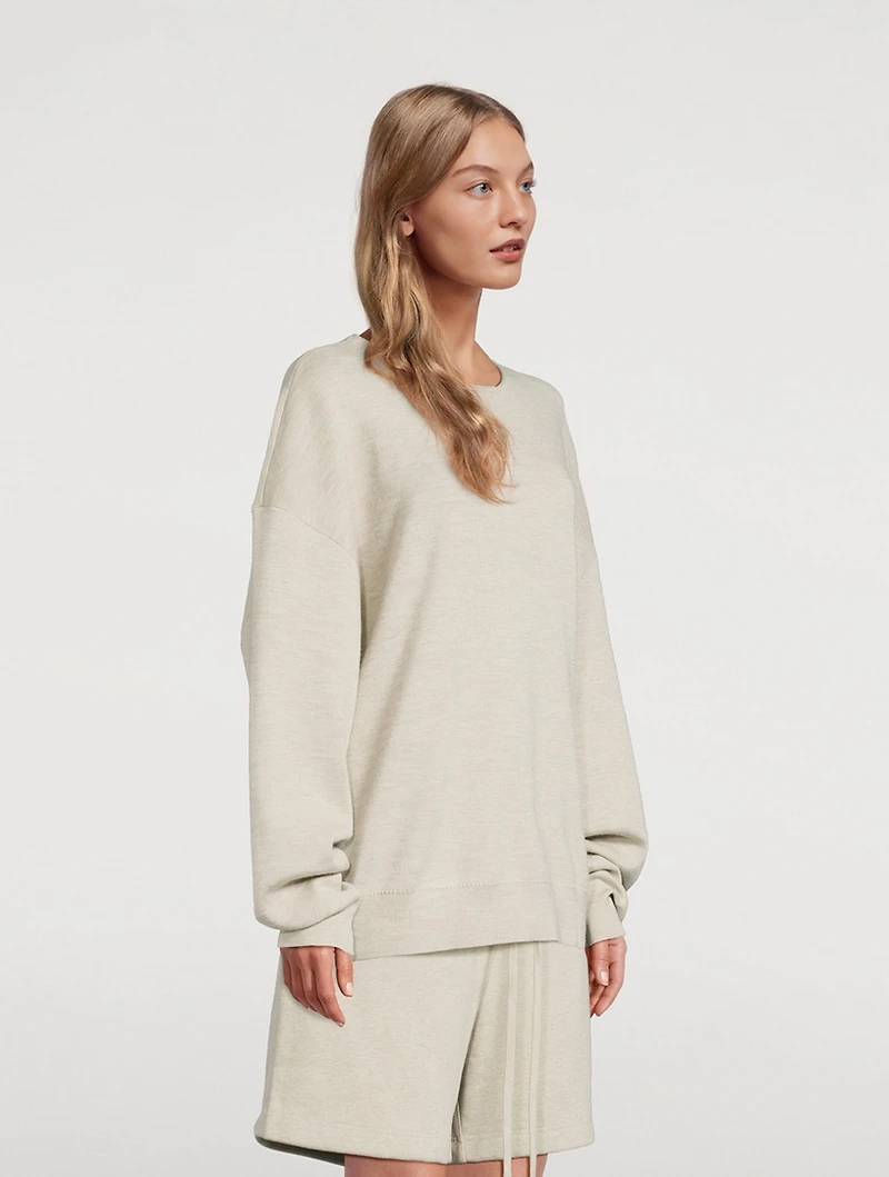 Merino Wool Crewneck Sweater