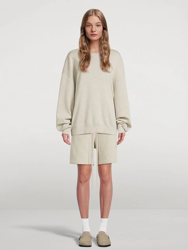 Merino Wool Crewneck Sweater