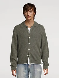 Alpaca and Wool Polo Sweater