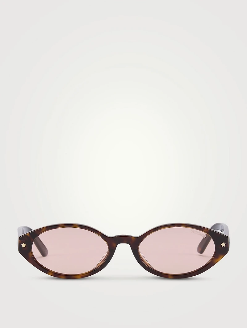 DIORPACIFIC R1I Oval Sunglasses