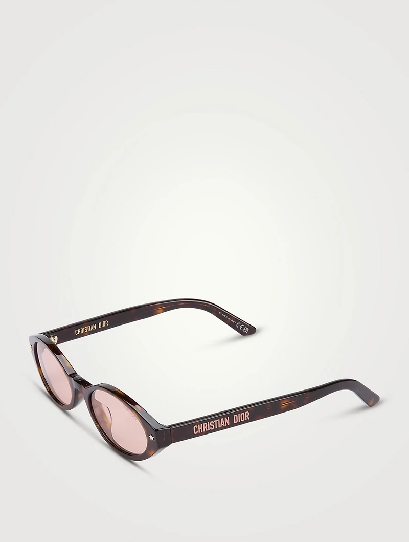 DIORPACIFIC R1I Oval Sunglasses