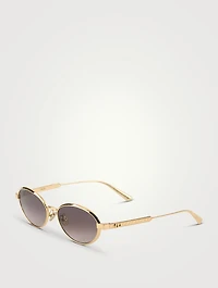 DIORCANNAGE R1U Oval Sunglasses