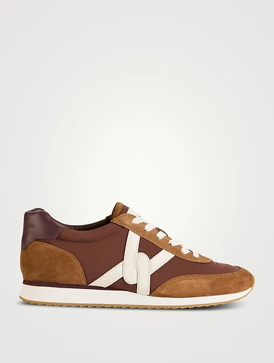 Penrose Suede And Nylon Sneakers