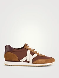 Penrose Suede And Nylon Sneakers