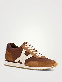 Penrose Suede And Nylon Sneakers