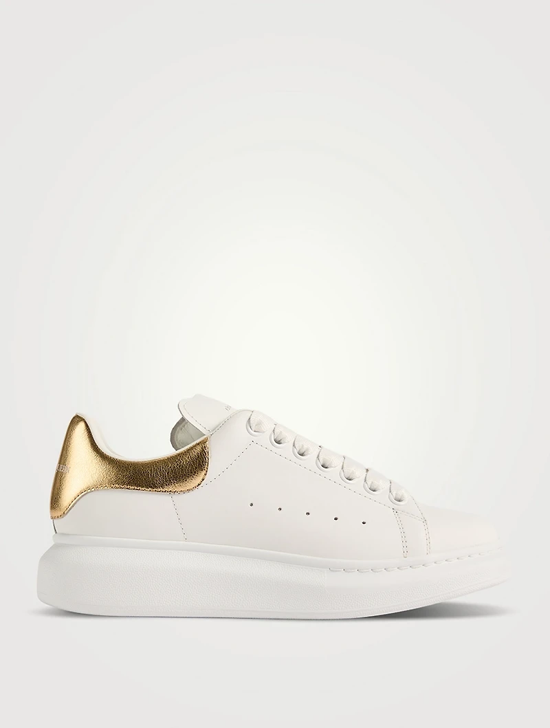 Oversized Leather Sneakers