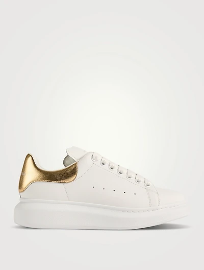 Oversized Leather Sneakers