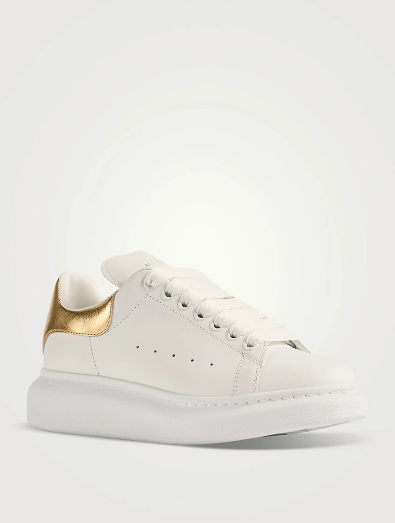 Oversized Leather Sneakers