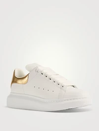 Oversized Leather Sneakers