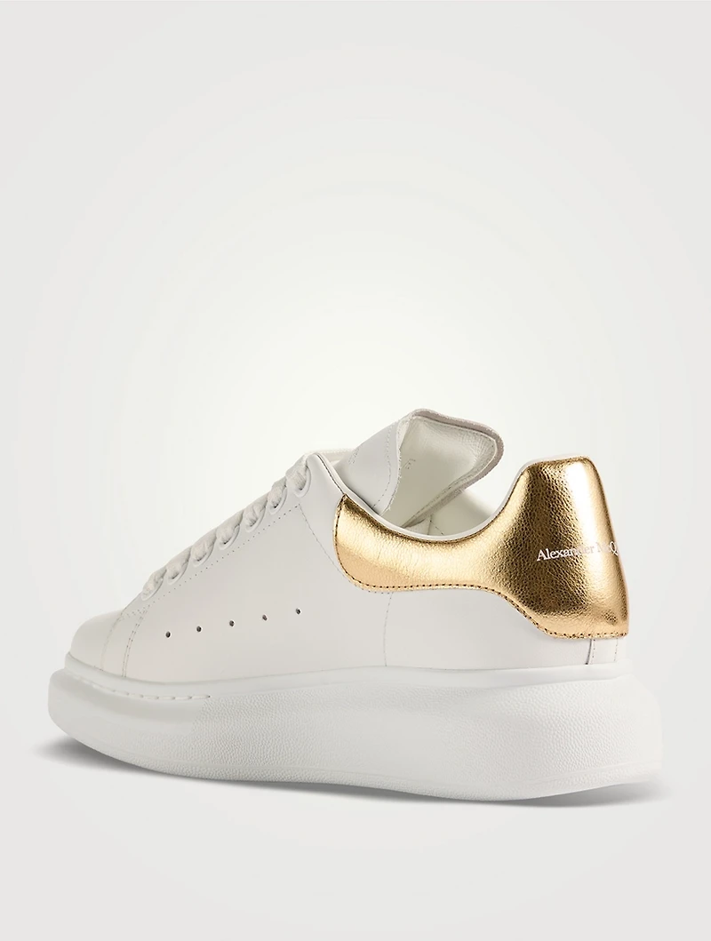 Oversized Leather Sneakers