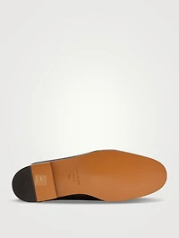 T-Bar Leather Mules