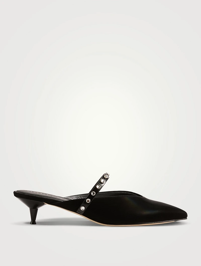 Revel Embellished Nylon Mules