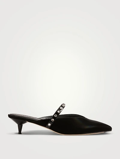 Revel Embellished Nylon Mules