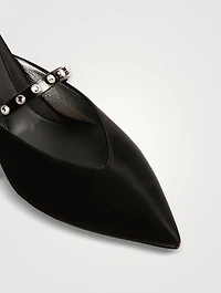 Revel Embellished Nylon Mules
