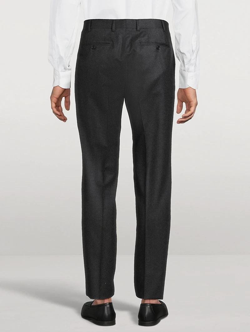 Wool Flannel Dress Pants