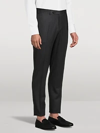 Wool Flannel Dress Pants