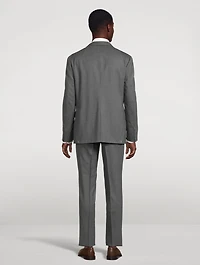 Stretch Wool Two-Piece Suit