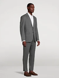 Stretch Wool Two-Piece Suit