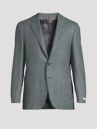 Wool Herringbone Jacket